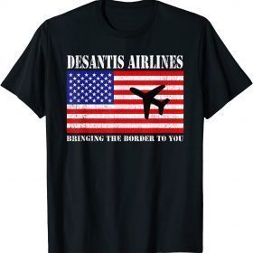 DeSantis Airlines Political Meme T-Shirt
