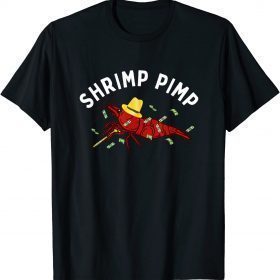 Shrimp Lover And Aquarist Cherry Shrimp Pimp Aquarium Official T-Shirt