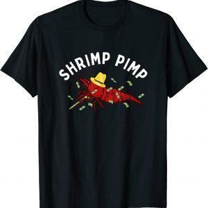 Shrimp Lover And Aquarist Cherry Shrimp Pimp Aquarium Official T-Shirt
