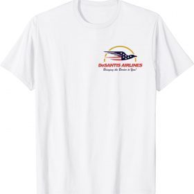 Classic DeSantis Airlines Political Meme T-Shirt