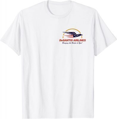Classic DeSantis Airlines Political Meme T-Shirt