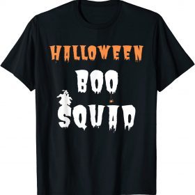 Halloween Costume Halloween Boo Squad Halloween Vintage T-Shirt