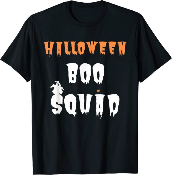 Halloween Costume Halloween Boo Squad Halloween Vintage T-Shirt