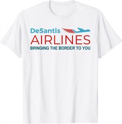 DeSantis Airlines Political Meme 2024 Unisex T-Shirt
