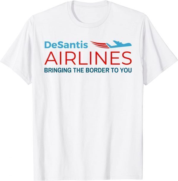 DeSantis Airlines Political Meme 2024 Unisex T-Shirt