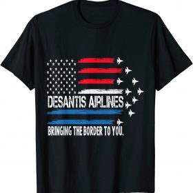Top DeSantis Airlines Gift T-Shirt