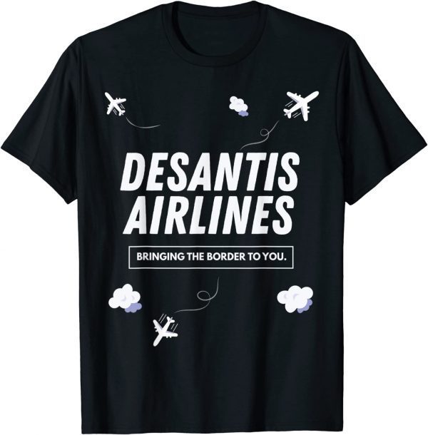 DeSantis Airlines Meme DeSantis Airlines T-Shirt