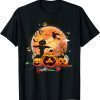 Cute Ghost Halloween Teacher Trick or Teach elementary Mummy 2023 T-Shirt