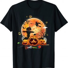 Cute Ghost Halloween Teacher Trick or Teach elementary Mummy 2023 T-Shirt