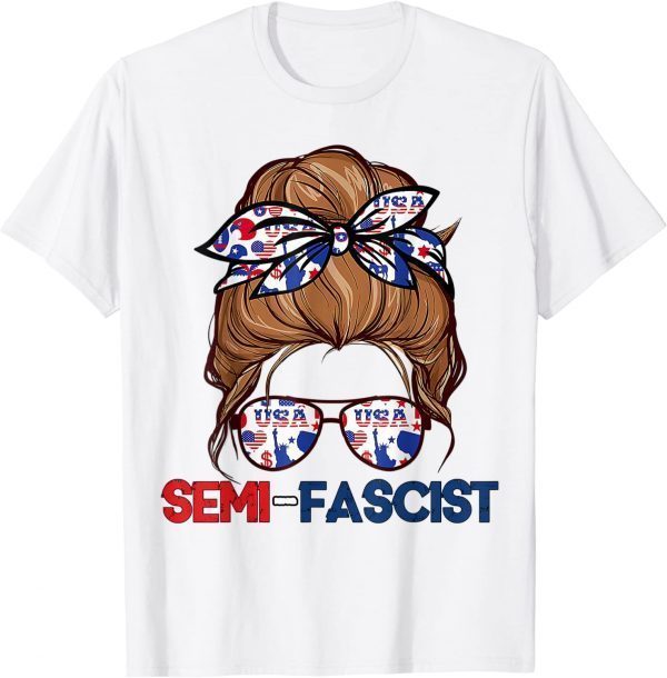 Semi-Fascist Political Humor Tee Shirt