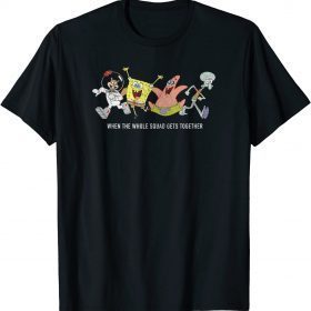 SpongeBob SquarePants Whole Squad Meme Vintage T-Shirt