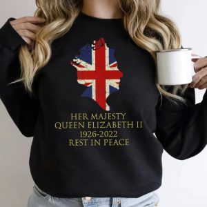Rip Queen Elizabeth II, In loving Memory, Rest In Peace Queen Since 1952 T-Shirt