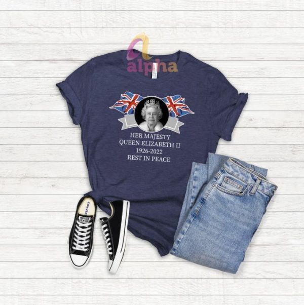 Rip Queen Elizabeth II, In Loving Memory T-Shirt