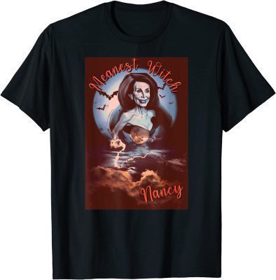 Drink Up Witches Pelosi Halloween Costume Scary Nancy Pelosi 2023 T-Shirt