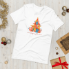 Merry Catmas Short-Sleeve Unisex T-Shirt, Christmas Holiday Shirt, Matching Family Shirt, Christmas Gift Ideas, Cat Christmas Shirt