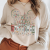 Retro Disneyland Christmas Sweatshirt , Mickey's Tree Farm Crewneck, Mickey And Friends Christmas, Christmas Disney Family, WhittakerFields