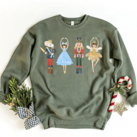 Nutcracker Sweatshirt, Christmas Shirt, Nutcracker Shirt, Christmas Shirt for Women, Christmas Sweater, Christmas gift Shirt, Xmas Shirt Tee