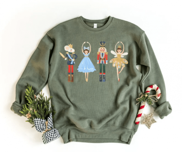 Nutcracker Sweatshirt, Christmas Shirt, Nutcracker Shirt, Christmas Shirt for Women, Christmas Sweater, Christmas gift Shirt, Xmas Shirt Tee