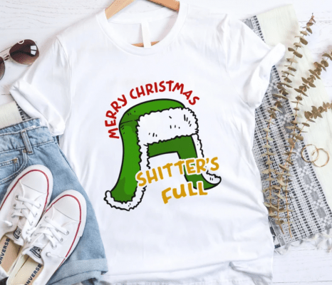 Merry Christmas Shitters Full Shirt, Christmas Vacation Shirt, Christmas Holiday Kids Shirt, Christmas Matching Shirt, Christmas Women Shirt