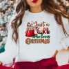 Just A Girl who Loves Christmas Shirt, Christmas Shirt, Christmas Sweatshirt