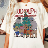 Rudolph The Red Nosed Reindeer Christmas Sweatshirt/Shirt, Rudolph Xmas Shirt, Rudolph Christmas Shirt, Rudolph Shirt