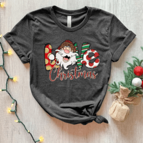 Love Christmas shirt, Christmas shirt for women, Merry Christmas shirt, Christmas Santa Claus shirt, Christmas gift, Christmas 2022