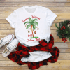 Tropical Christmas shirts,Christmas on the beach,Christmas palm tree,Family Christmas shirts,Christmas matching shirts CX10