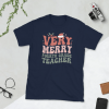 4th Grade Teacher Christmas Fourth Grade Team Xmas Unisex T-Shirt