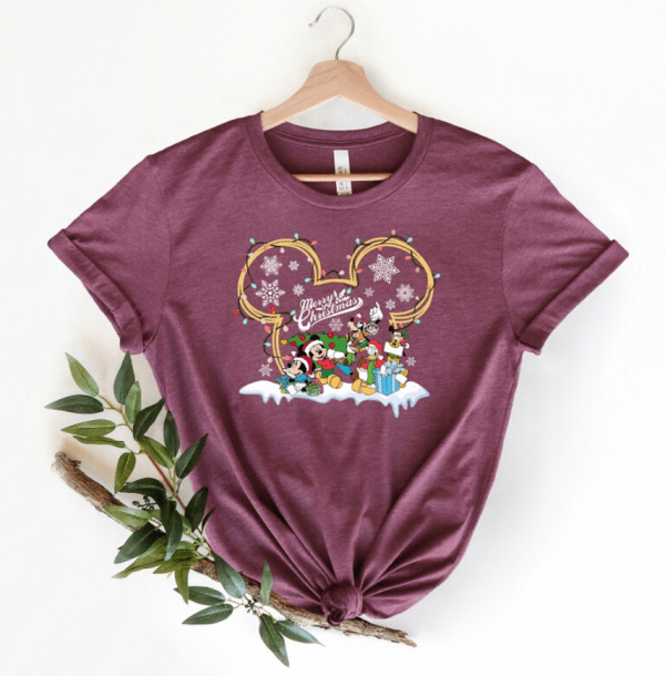 Merry Christmas Mickey and Friends Christmas Shirt, All Disney Characters Christmas Shirt, Disney Christmas Shirts, Christmas Crew Shirt,