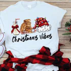 Christmas Vibes, Christmas shirt, family Christmas shirts, fun shirt for winter holidays, Christmas and new year tees. CO1