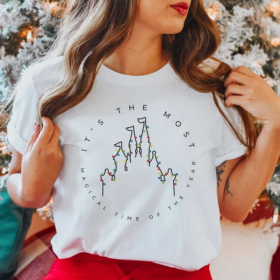 It’s The Most Magical Time Of The Year / Disney Christmas / Castle / Disney Inspired Shirt