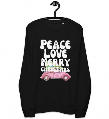 RETRO CHRISTMAS Unisex organic sweatshirt