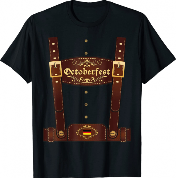 Oktoberfest Lederhosen Costume German Party Bavarian Tracht Classic T-Shirt