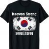 Pray For ITAEWON South Korea Flag Tee Shirt