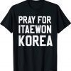 2022 Pray For Korea Itaewon Strong Horror Halloween T-Shirt
