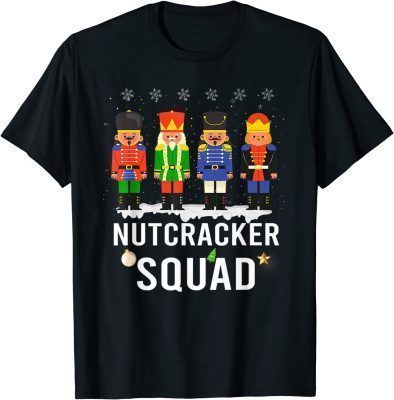 Nutcracker Squad Ballet Dance Matching Family Christmas Classic T-Shirt