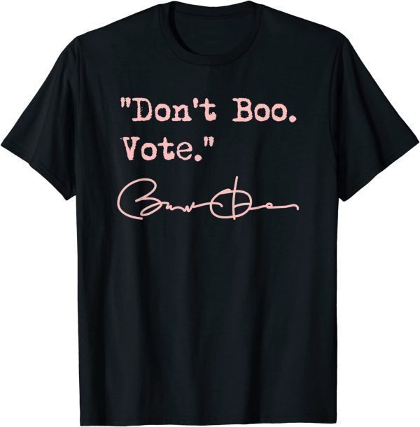 Don't Boo Vote - Barack Obama Shirts