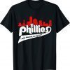 Philly Baseball Lovers Baseball Fans Christmas T-Shirt