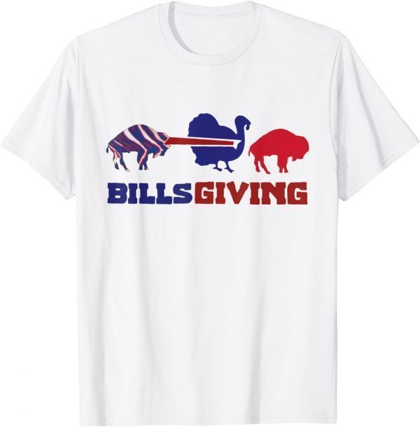 Happy Billsgiving Chicken Football Thanksgiving Tee Shirts