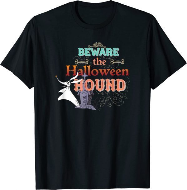 Disney Nightmare Before Christmas Halloween Zero Beware! Shirts