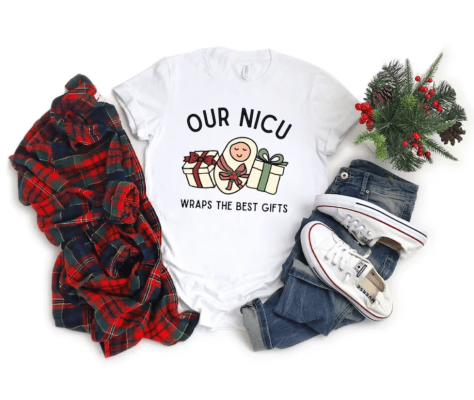 NICU Unit Christmas Shirt, NICU Nurse Christmas TShirt for NICU Nurses, Mother Baby Holiday Shirt, Labor and Delivery Nurse Christmas Gift