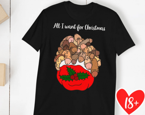 Bag of Dicks Ugly Christmas Shirt, Naughty Santa , Dirty Santa, Funny Christmas Tee, Secret Santa Gift