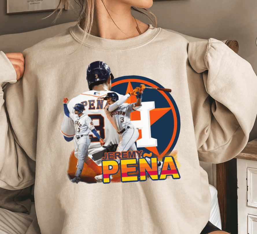 Vintage Jeremy Pena Astros Houston Astro World Series 2022 T-Shirt -  Hersmiles