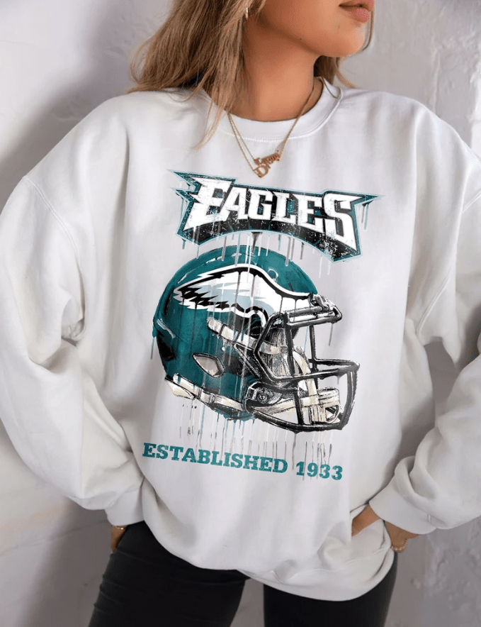 Philadelphia Football Sweatshirt Vintage Philadelphia 