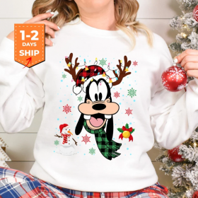Disney Family Christmas Sweatshirt • Disney Friends Christmas Matching Sweatshirt • Disney Characters Christmas Shirt Family
