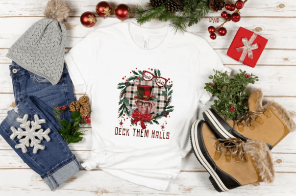 Well Shit Deck Them Halls,Leslie Jordan Christmas Shirt,RIP Leslie Jordan,Memories Leslie Jordan,Xmas Leslie Jordan,Leslie Jordan Saying
