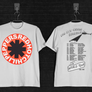 Red Hot Chili Peppers 2022 Global Stadium Tour classic T-Shirt, red hot chili peppers, music, peppers, flea, chili, hot, red, rhcp, band