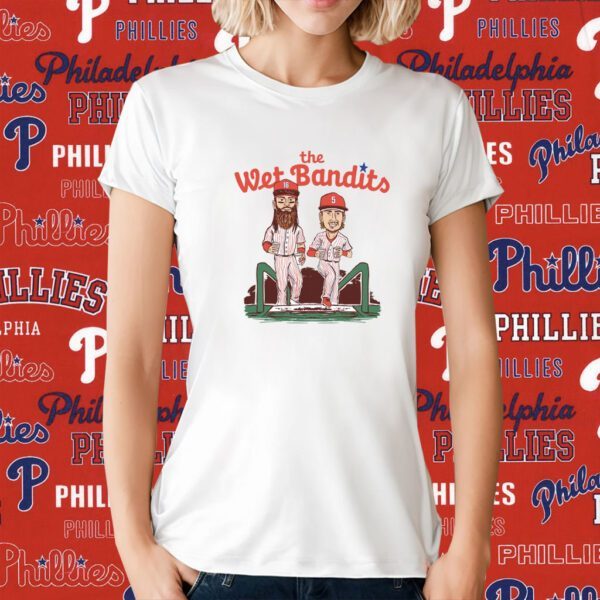 Sale The Wet Bandits Phillies T-Shirt