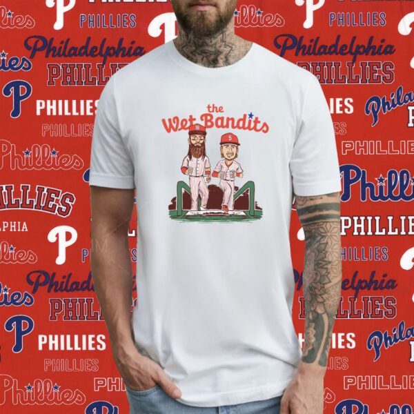 Sale The Wet Bandits Phillies T-Shirt