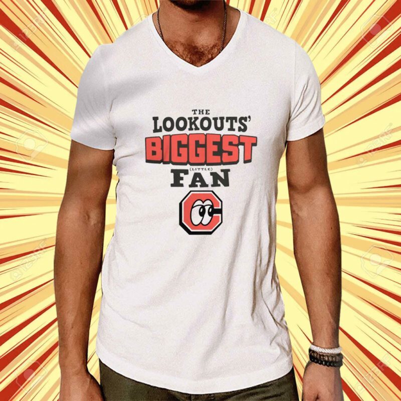 Official chattanooga Lookouts Cheddar Biggest Little Fan Shirt